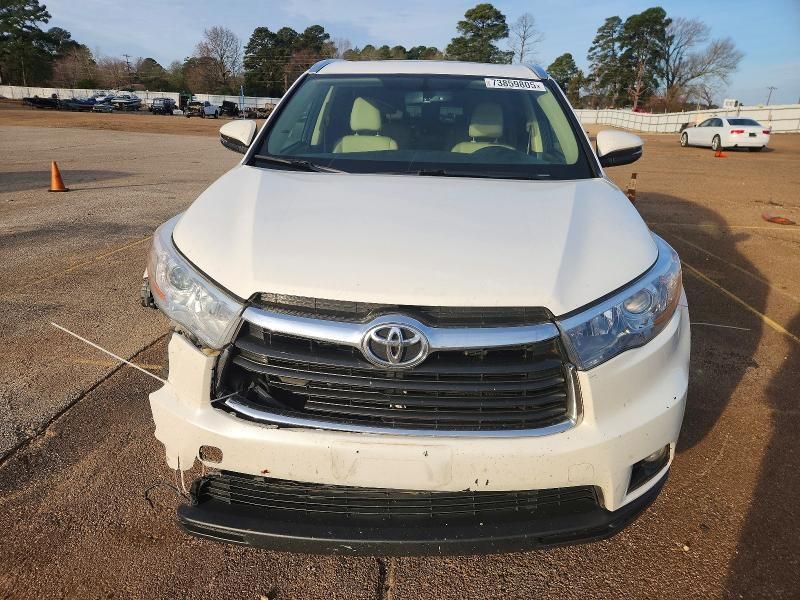 2016 Toyota Highlander xle