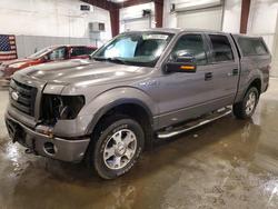 Ford F-150 salvage cars for sale: 2009 Ford F150 Supercrew
