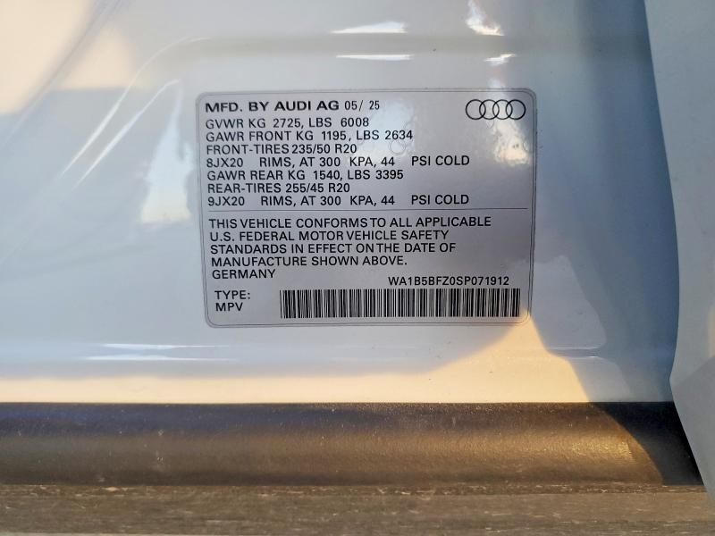 2025 Audi Q4 E-tron Premium Plus