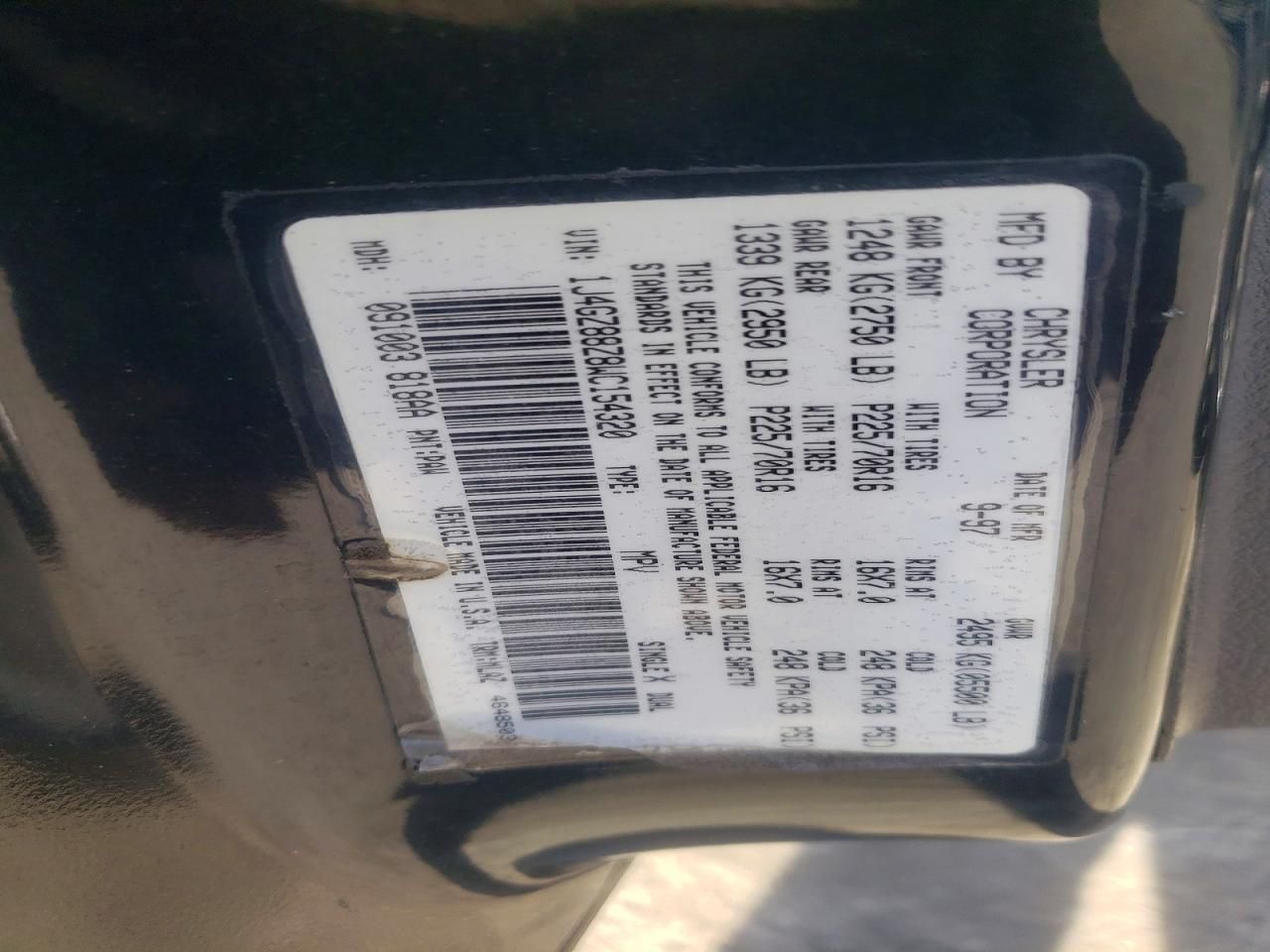 1998 Jeep Grand Cherokee Limited 5.9l