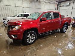 Salvage trucks for sale at Franklin, WI auction: 2017 Chevrolet Colorado Z71