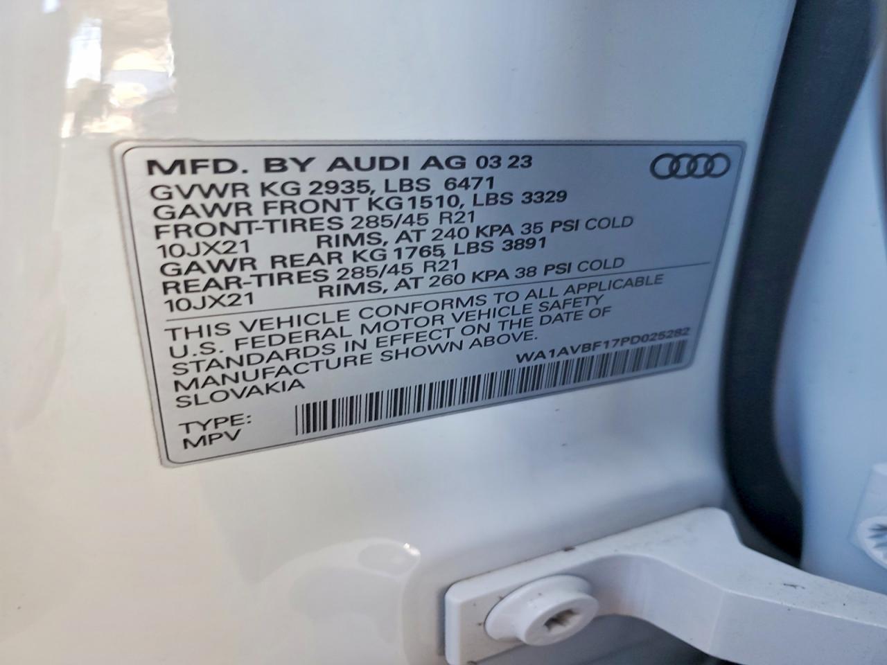 2023 Audi Q8 Premium
