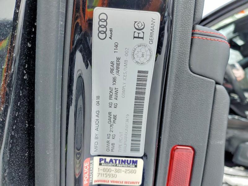 2018 Audi A4 Prestige