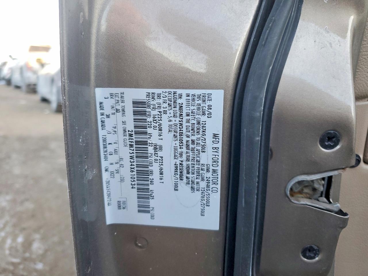 2004 Mercury Grand Marquis ls