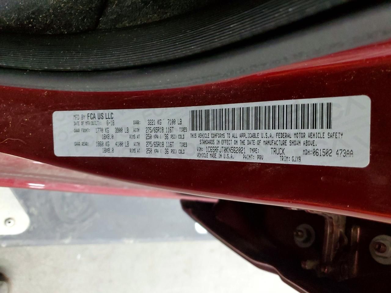 2019 Dodge 1500 Laramie