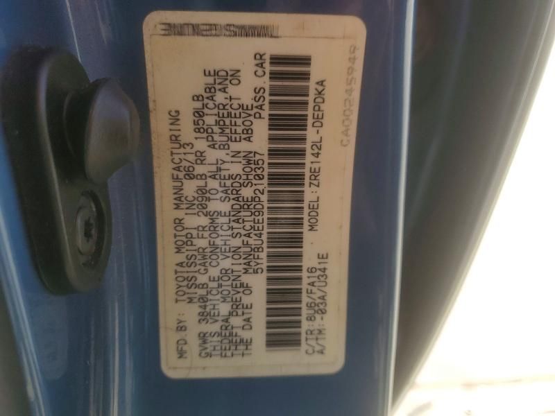 2013 Toyota Corolla Base