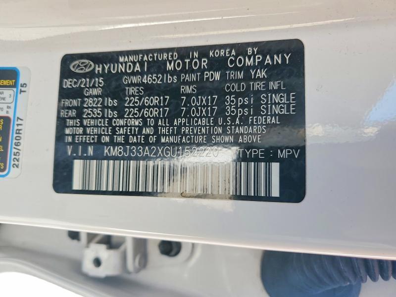 2016 Hyundai Tucson Limited