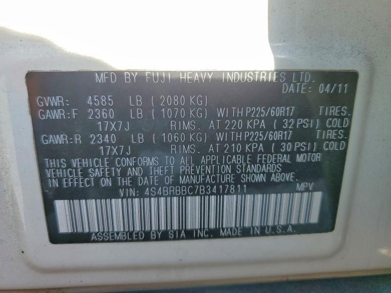 2011 Subaru Outback 2.5i Premium