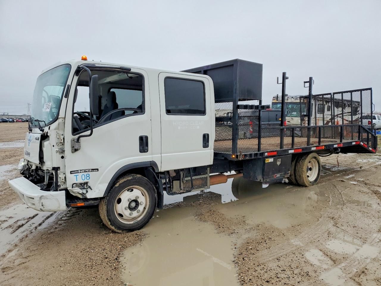 2024 Isuzu NPR HD Crew Cab Flatbed Truck