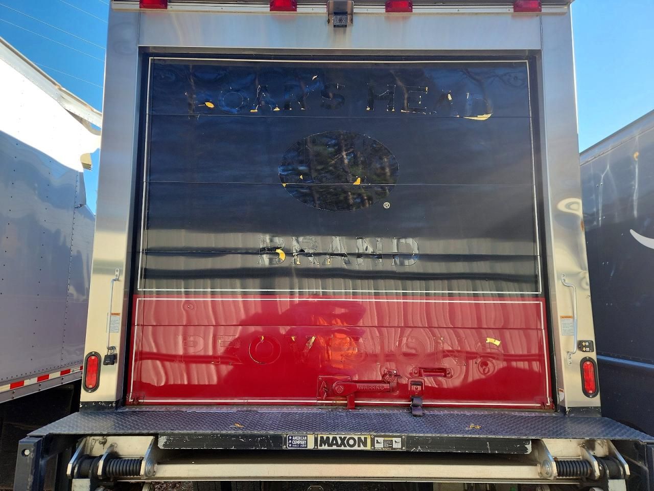 2021 International Mv607 Refrigerated box Truck