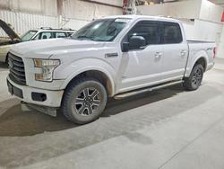 Salvage trucks for sale at Tulsa, OK auction: 2017 Ford F150 Supercrew