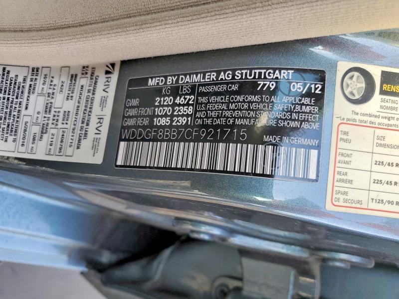 2012 Mercedes-Benz C 300 4matic
