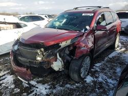 Salvage cars for sale from Copart Davison, MI: 2015 Chevrolet Traverse lt