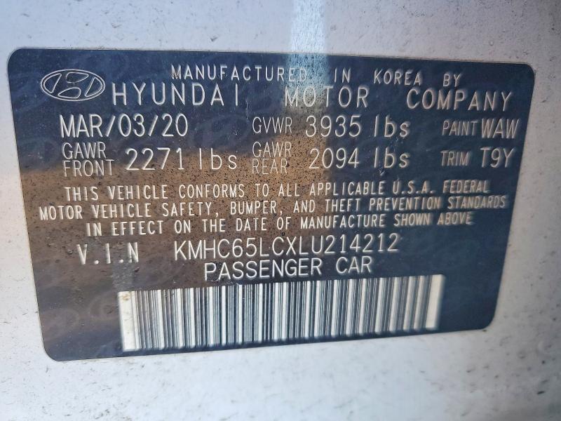 2020 Hyundai Ioniq Hybrid