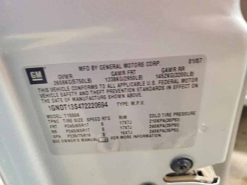 2007 Chevrolet Trailblazer ls