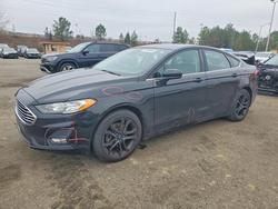 Salvage cars for sale from Copart Gaston, SC: 2019 Ford Fusion se