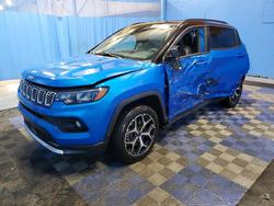 Jeep salvage cars for sale: 2025 Jeep Compass Limited