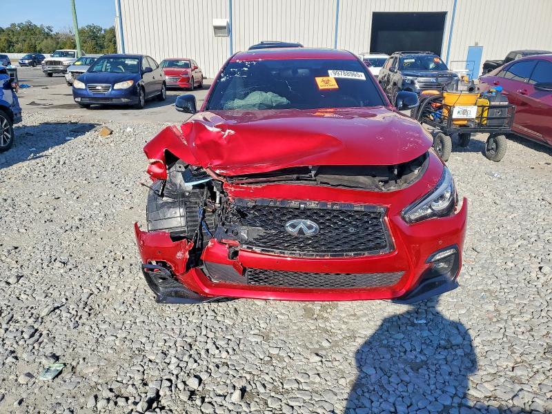 2018 Infiniti Q50 red Sport 400