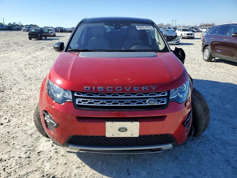 2018 Land Rover Discovery Sport hse