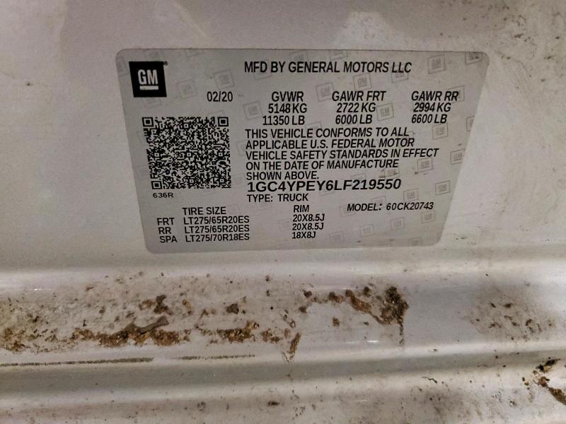 2020 Chevrolet Silverado K2500 Heavy Duty ltz