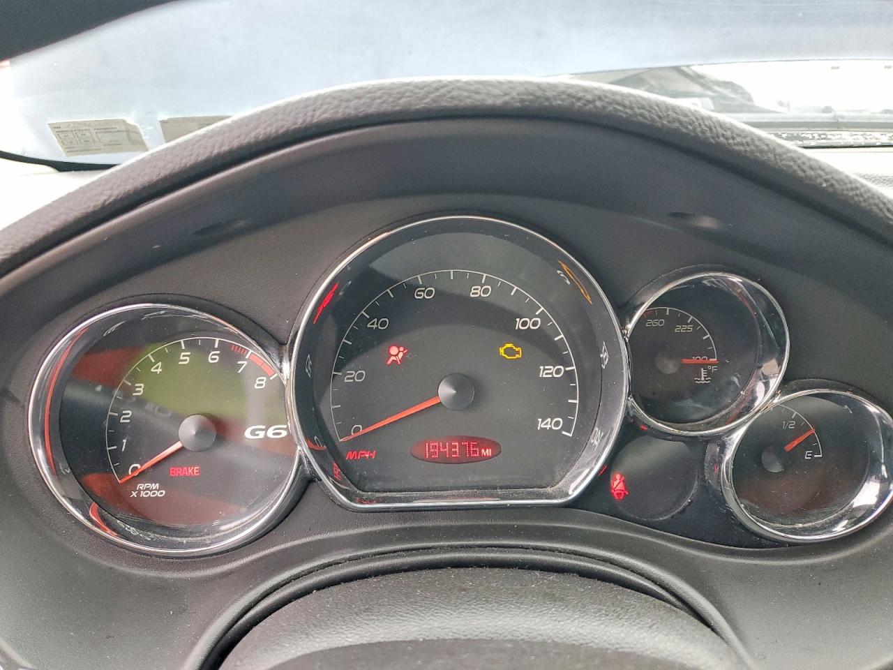 2009 Pontiac G6