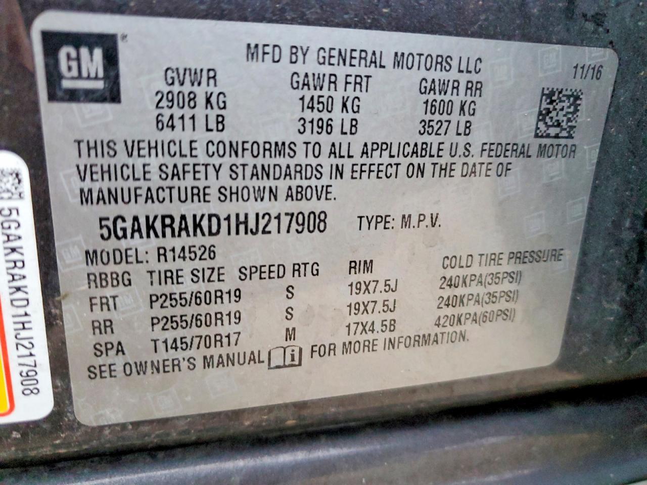 2017 Buick Enclave