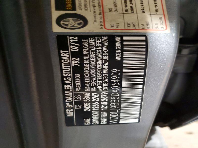 2013 Mercedes-Benz Cls 550 4matic