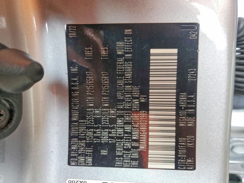 2022 Toyota Corolla Cross l