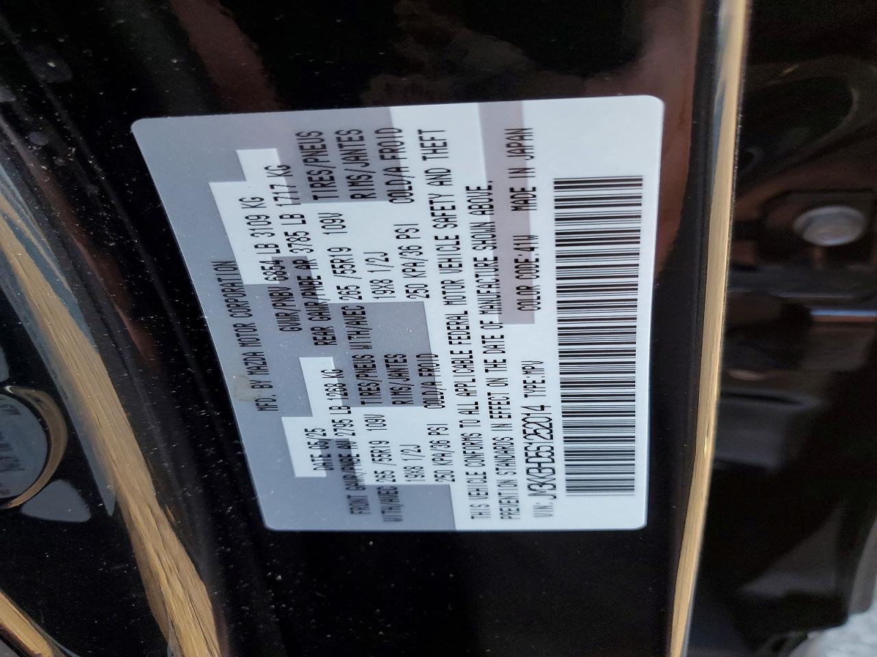 2025 Mazda Cx-90 Preferred