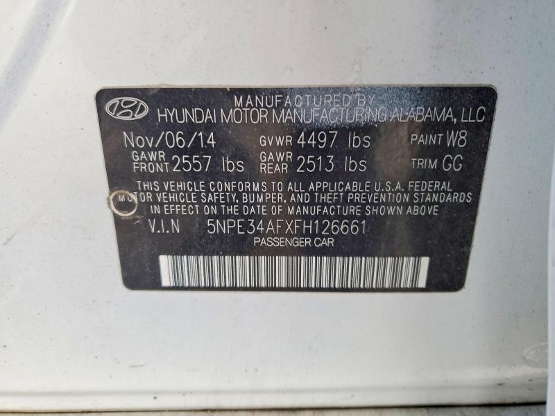 2015 Hyundai Sonata Sport