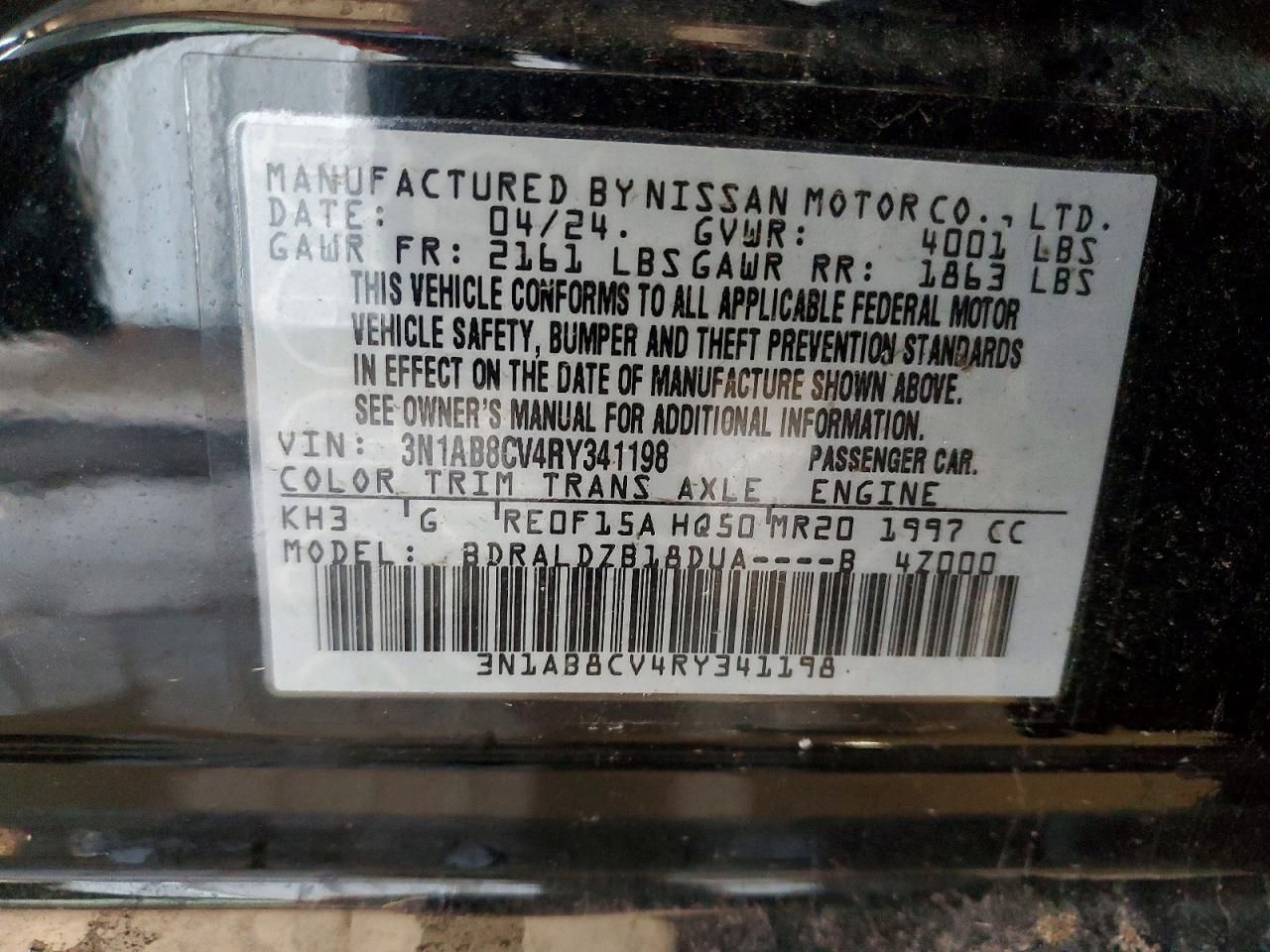 2024 Nissan Sentra sv