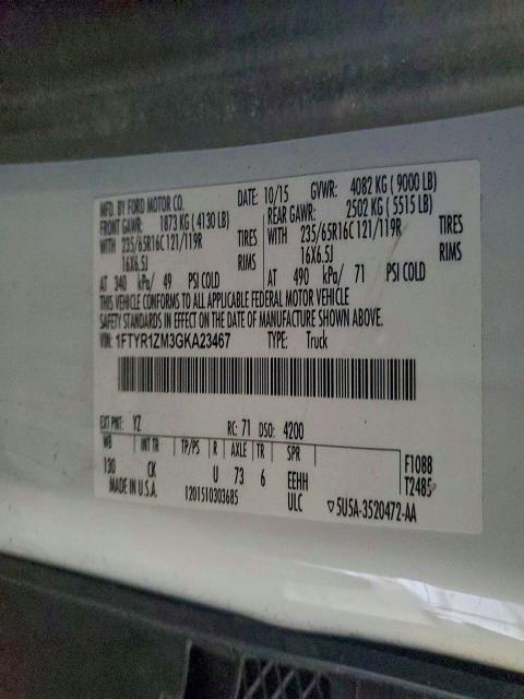 2016 Ford Transit 250 Delivery van