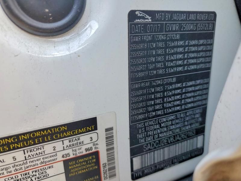 2018 Jaguar F-pace Premium