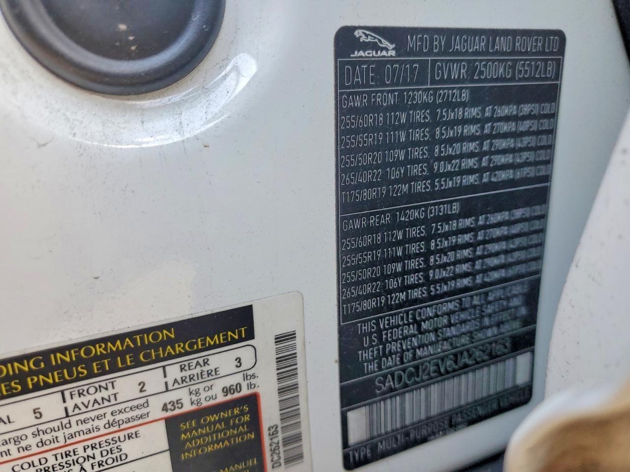 2018 Jaguar F-pace Premium