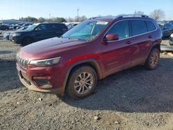 Salvage cars for sale from Copart Sacramento, CA: 2019 Jeep Cherokee Latitude