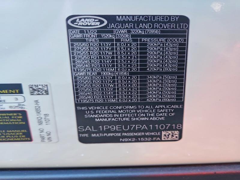 2023 Land Rover Range Rover Sport Dynamic se