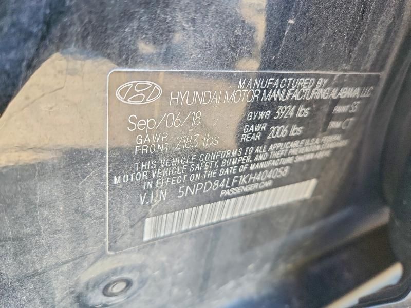 2019 Hyundai Elantra sel