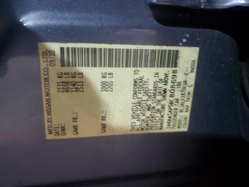 2011 Nissan Maxima 3.5 s