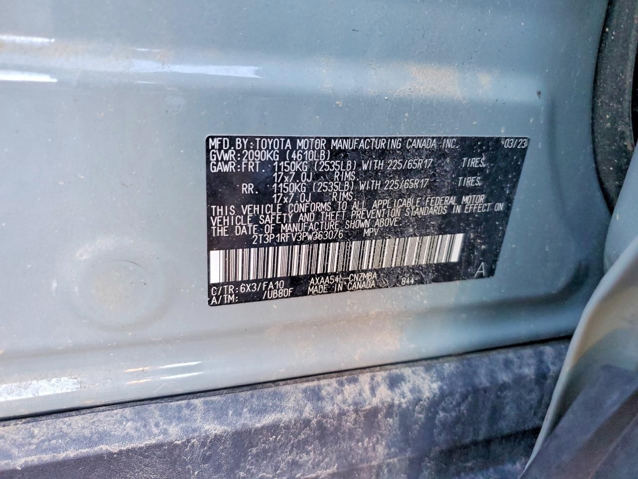 2023 Toyota Rav4 xle