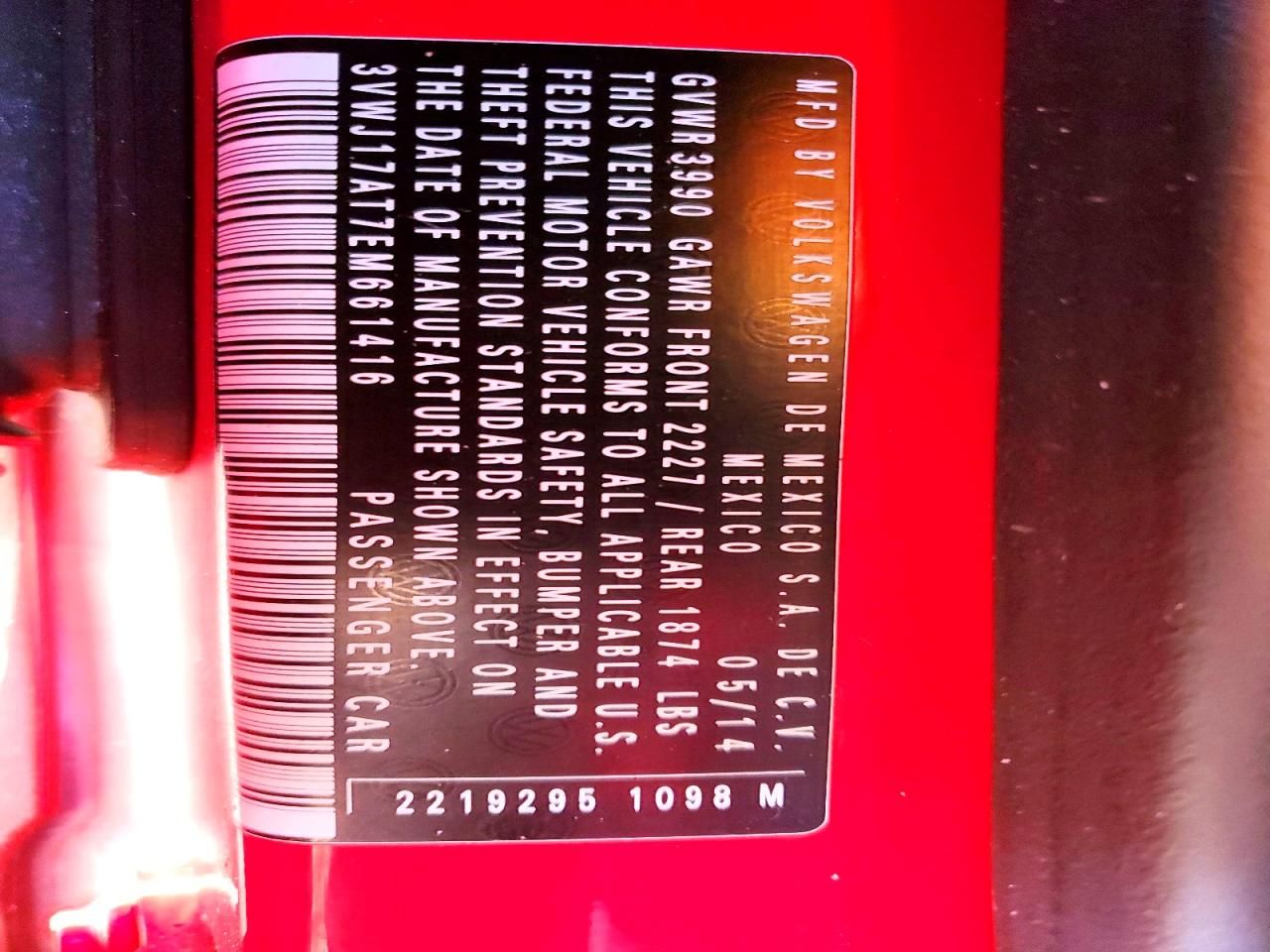 2014 Volkswagen Beetle