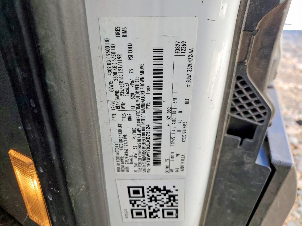 2020 Ford Transit T-350