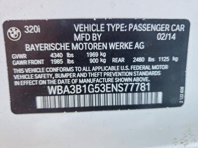 2014 BMW 320 i