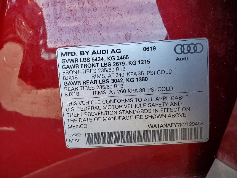 2019 Audi Q5 Premium