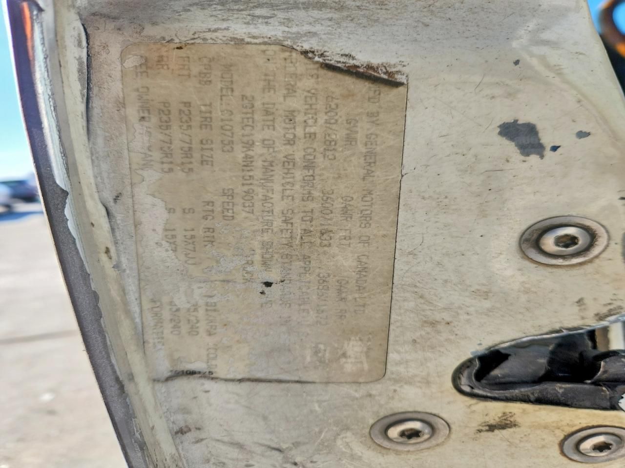 1992 GMC Sierra C1500