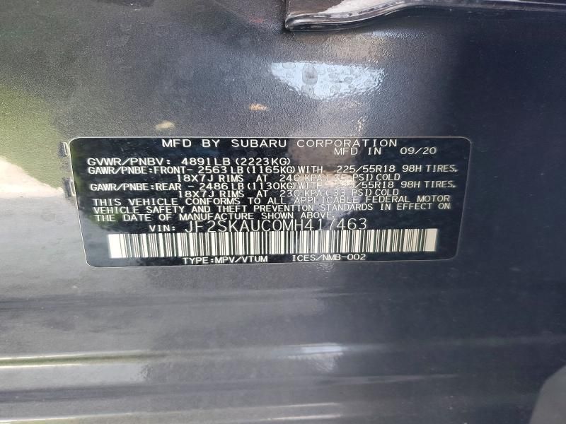 2021 Subaru Forester Limited