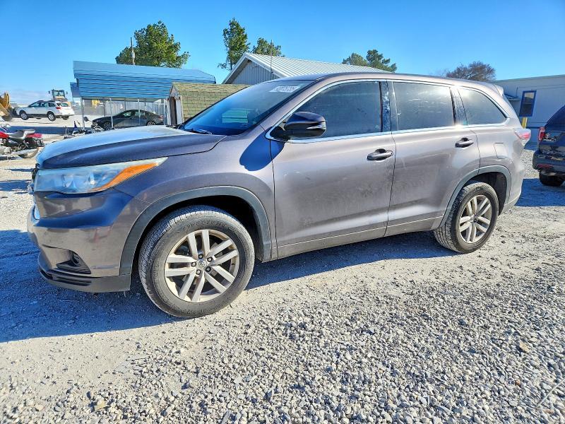 2015 Toyota Highlander le
