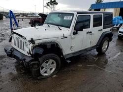Jeep salvage cars for sale: 2013 Jeep Wrangler Unlimited Sport