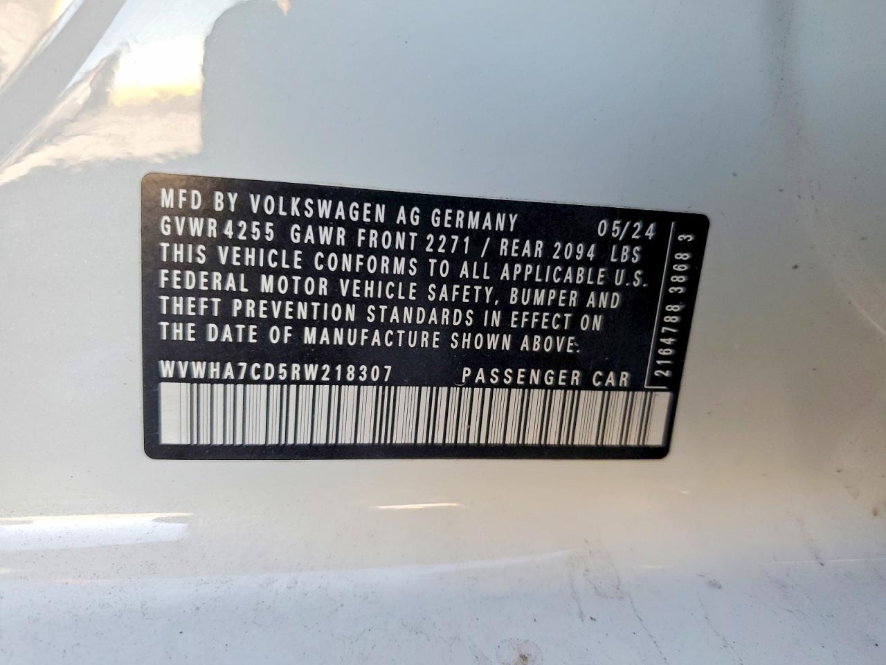 2024 Volkswagen Gti s