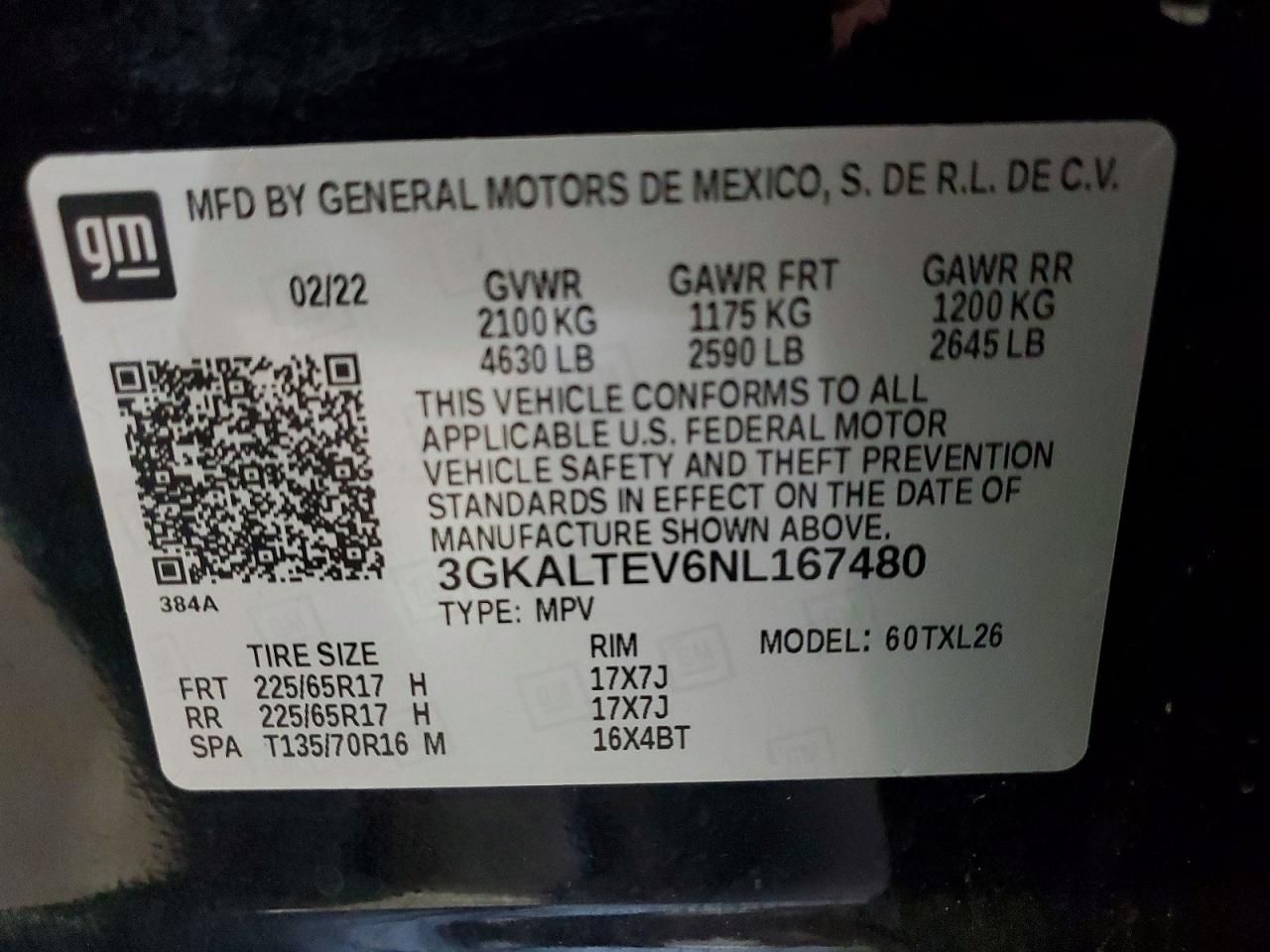 2022 GMC Terrain sle