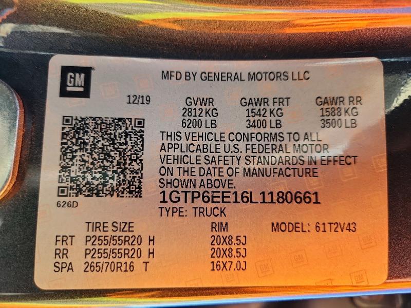 2020 GMC Canyon Denali